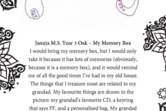 Januja M.S. Year 3 Oak Beechview