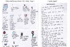 Molly-P5J-Clifton-Hall-Primary-School-Page-1