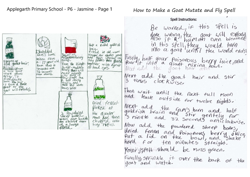Jasmine-P6-Applegarth-Primary-School-Page-1