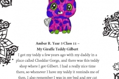 Amber R. Year 5 Class 11 St James Primary